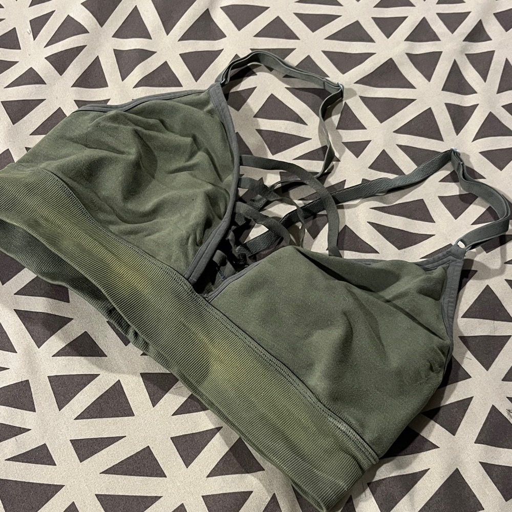 Olive Green Women's Bralette